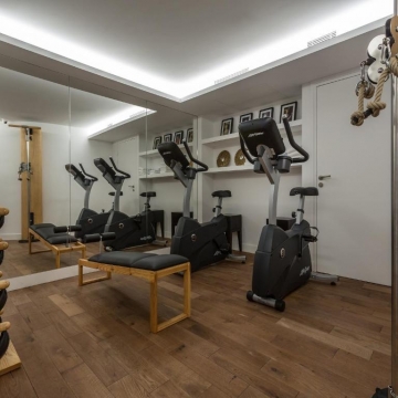 Fitness Room, Hotel La Comtesse Tour Eiffel