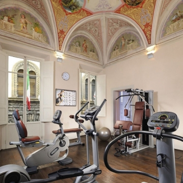 Gym, Hotel Grand Cavour, Florence